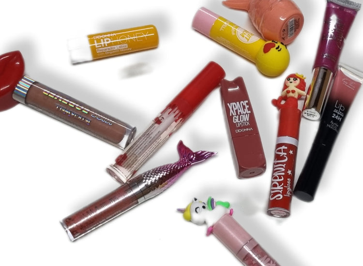 Labiales liquidos y barras de labios