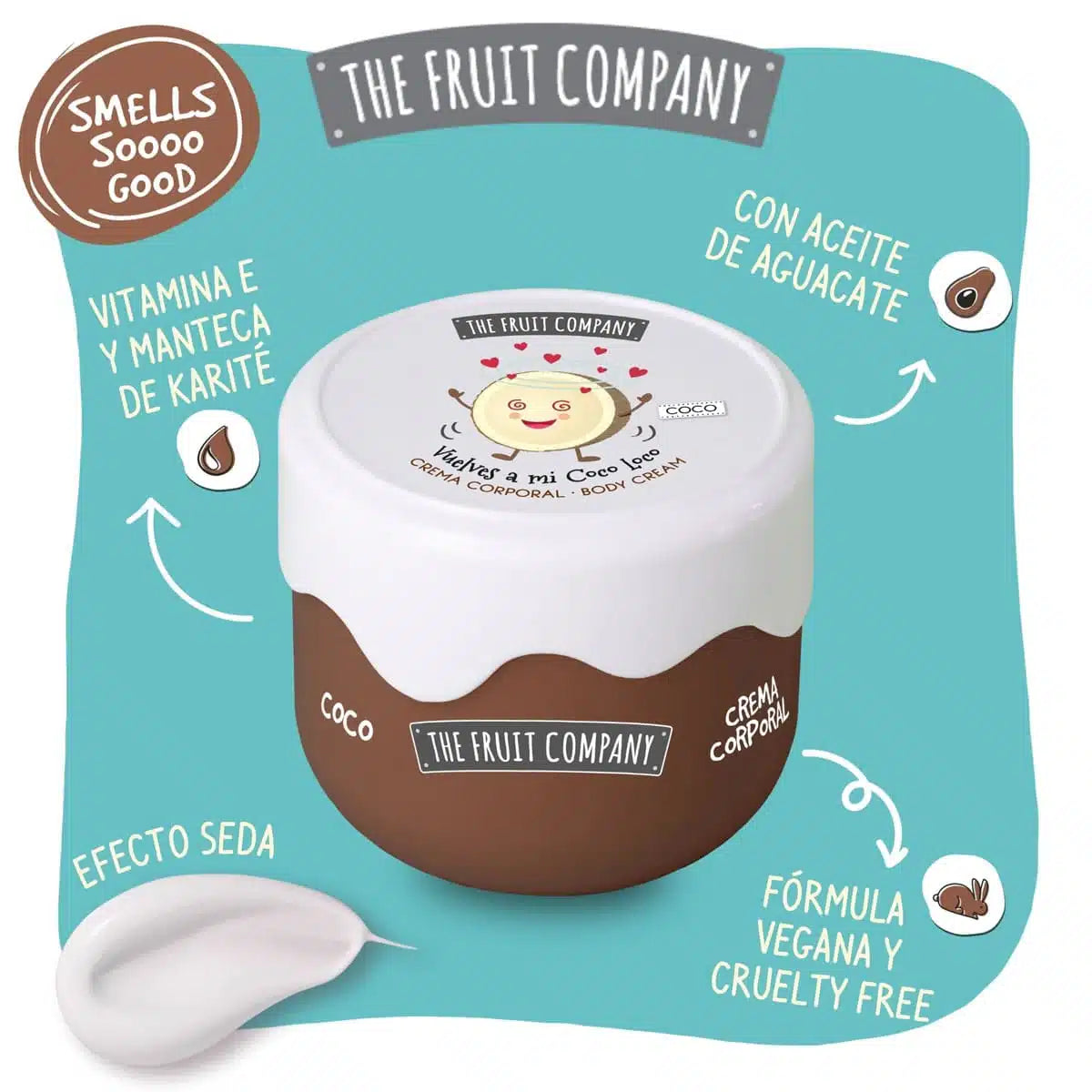 Crema Corporal Coco - The Fruit Company