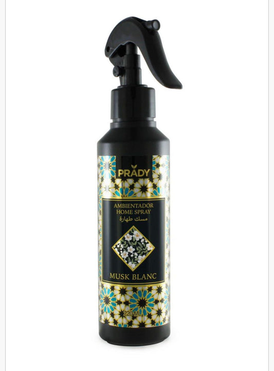 AMBIENTADOR SPRAY MUSK BLANC 220ML. PRADY