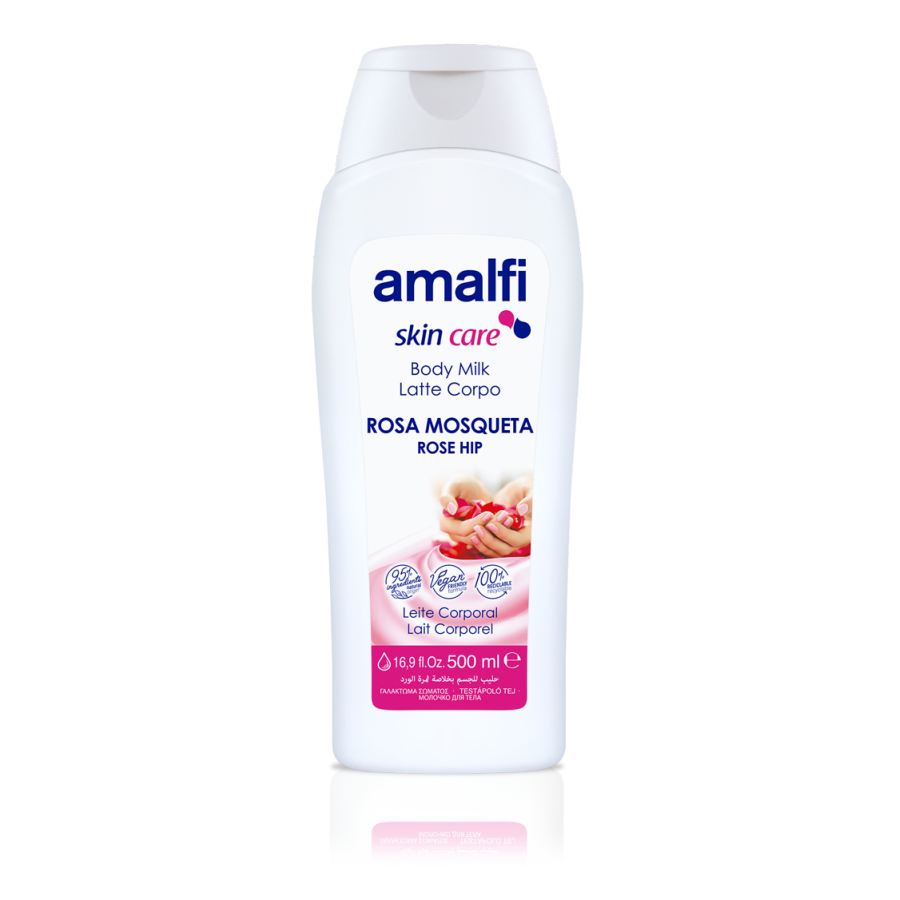 BODY MILK ROSA MOSQUETA 500ML. AMALFI