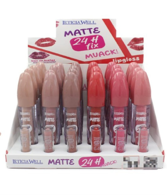 LIPGLOSS MATTE FIX 24H. MUACK!