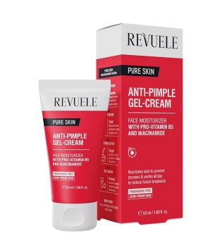 Revuele - *Pure skin* - Crema gel anti-espinillas con Pro-vitamin B5 y Niacinamida