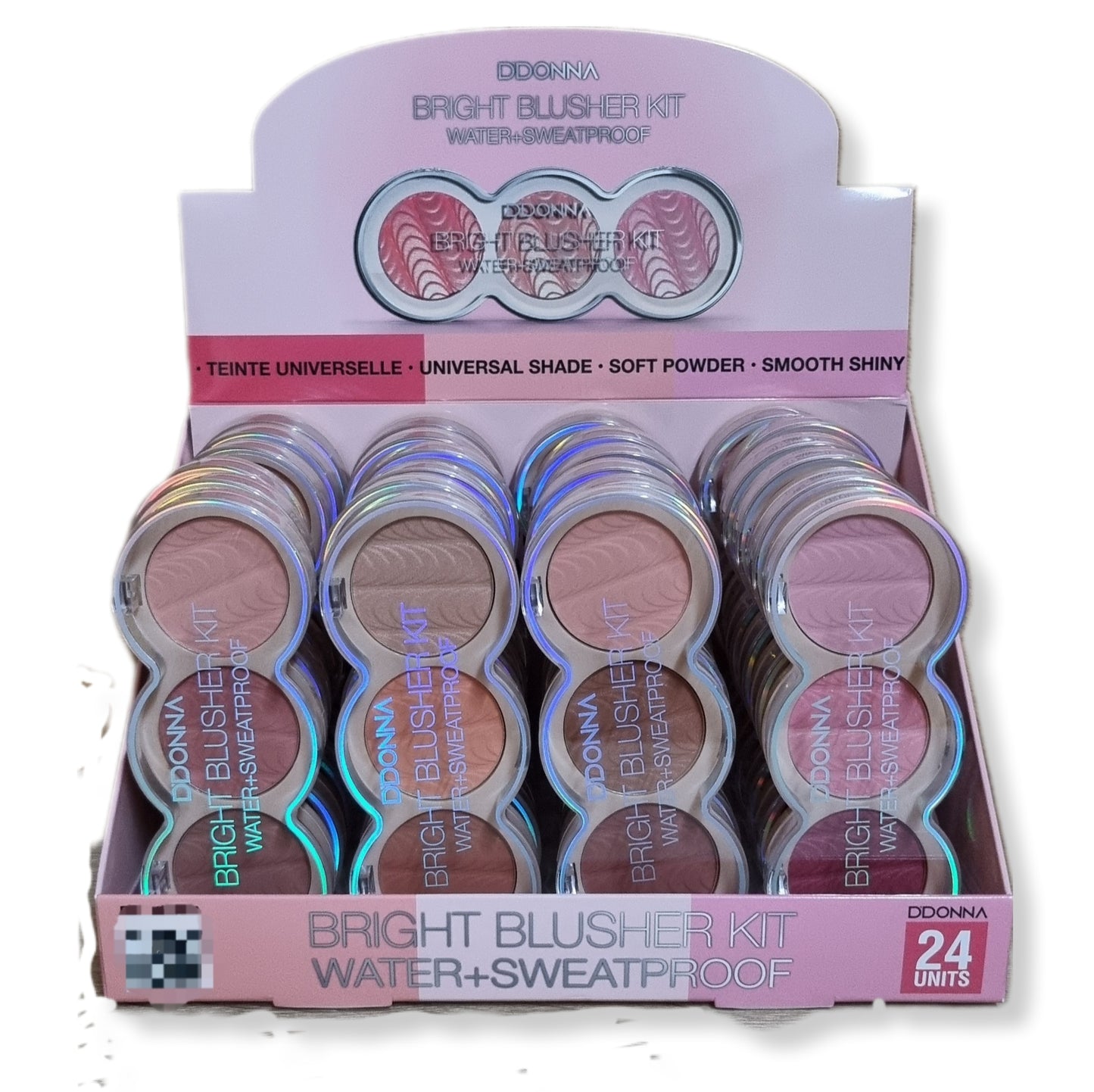 BRIGHT BLUSHER KIT WATER SWEATPROOF