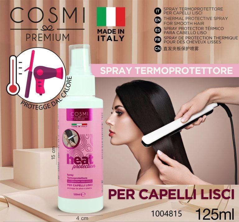 Spray protector térmico para cabello liso